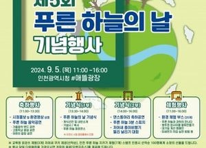 인천 중구,  내달 1일부터 7일까지 ‘푸른 하늘 주간’ 운영