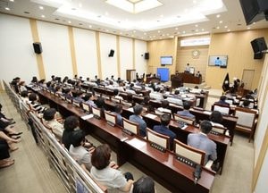 인천 서구의회, 제269회 임시회 개회… 행정사무감사특별위원회 구성