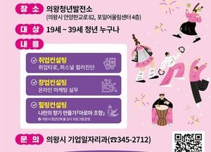 의왕시, 오는 21일 ‘청년 취·창업 페스타’ 개최
