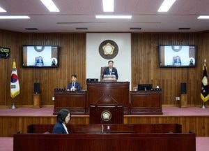 여주시의회, 제71회 임시회 개회… 추가경정 등 43건 심의