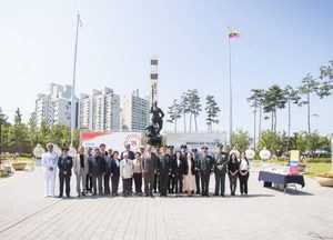 인천 서구, 콜롬비아군 참전 기념비서 추모행사…“그라시아스 콜롬비아”