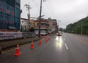 인천 남동구, 추석 인천가족공원 진입로 불법주정차 특별 단속