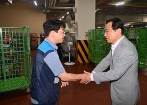 이현재 하남시장, 우체국 현업 근무자 격려…추석 앞두고 민생·소통 행보