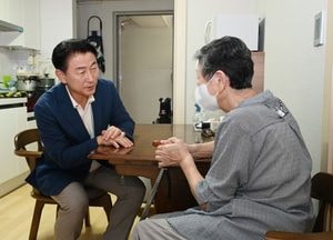 김동근 의정부시장 “어르신들이 행복하고 편안한 삶을 살아갈 수 있도록 노력”