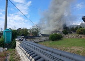 여주 세종대왕면 주택서 추석 당일 불, 인명피해 없어