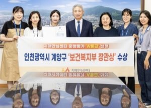인천 계양구, 보건복지부 주관 치매안심센터 운영평가 ‘A등급’ 선정
