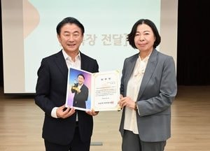 김동근 의정부시장, 동근 소통으로 송산3동 통장협의회 일일 통장 활동