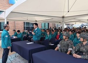 인천 동구, 충무훈련 실제훈련…화수부두 일원서 실시