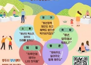 양주시 ‘양주청년센터’ 개소 5주년 기념 청년 주간 행사 개최