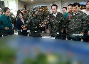 유정복 시장, 북한 도발 속 안보 최전선 연평도 긴급 현장 방문…주민 안전 강조