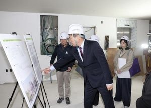 김정헌 구청장 ‘인천 중구 평생학습관’ 준공 앞두고 막바지 현장점검