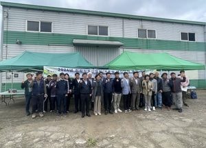 평택시, 수입 밀가루 대체 ‘가루쌀’ 수확 시연회 열어