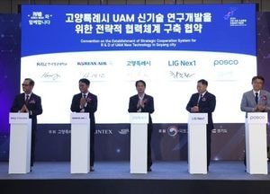 고양시, 도심항공교통 신기술 연구개발 전략적 협력 체계 구축