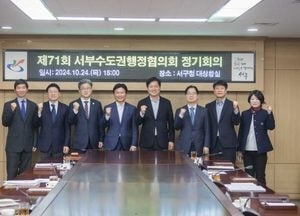 인천 서구 ‘제71회 서부수도권행정협의회 정기회의’ 개최