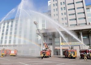 인천 미추홀구, 청운대학교서 재난 대응 안전한국훈련 실시