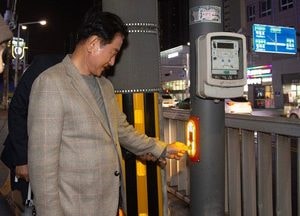 김동근 의정부시장, 시민과 함께 안심귀갓길 점검…‘돌봄’ 삶의 현장