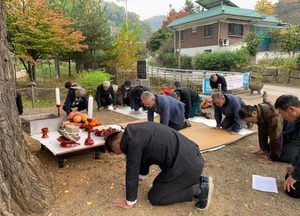 [사진으로 봤다] 동두천시 ‘천년수령’ 은행나무 행단제