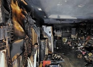 성남 하대원동 상가서 불, 인명피해 없어
