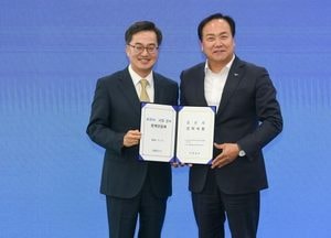 이권재 오산시장, 김동연 지사 만나 내년 도시공사 공식 출범 협조 건의