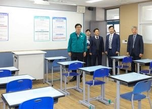 도성훈 인천시교육감, 인천효성고 방문…2025 수능 준비 상황 살펴