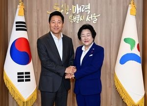 김경희 이천시장, 오세훈 서울시장 만나 상생 발전 방안 논의