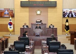 문경복 옹진군수, 시정연설 통해 내년도 군정운영 방향 제시