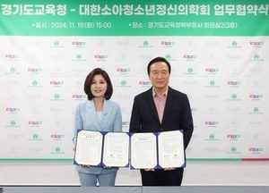 경기도교육청-대한소아청소년정신의학회, 학생 정신건강 증진 상호 협력