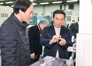 백영현 포천시장, 보성콘덕터 방문 기업애로 청취 ‘소통’ 나서