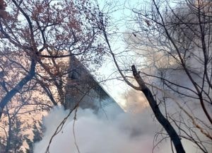 과천 주암동 주거용 비닐하우스서 불, 거주자 2명은 외출 중