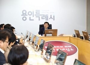 이상일 용인특례시장 “폭설 시 대중교통 운행 우선순위 두어 제설하라”
