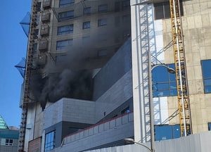 남양주 신축 아파트 공사현장서 불, 1시간8분 만에 진화
