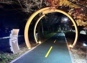경기도, 여주 남한강길·평택항만길 ‘야간경관 조성 사업’ 완료