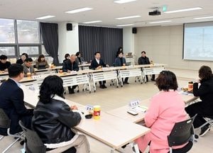 의정부시 ‘송산권역 현장 티타임’ 개최…주민과 소통의 시간 가져