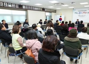 이동환 고양시장 ‘주민과의 소통간담회’ 가져...능곡·관산·송포동 지역 현안 공유