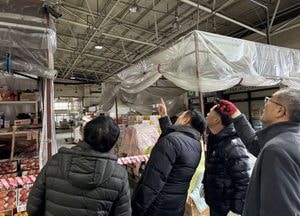 안양시 ‘대형 참사 막았다’ 농수산물도매시장 붕괴 4시간 전 모두 대피 시켜