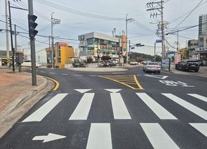 인천 중구 ‘돌팍재 회전교차로’ 설치로 상습정체 해소…제3연륙교 개통 대비