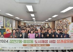 동두천시, 도시재생사업 성과 공유회 열어...박형덕 시장 “원도심 긍정적 변화 이끌어”