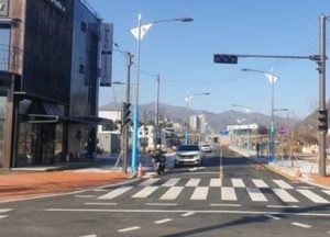 가평군, 대곡리 회전교차로·도시계획도로 완공...도시개발 기반 마련·주민 삶의 질 향상 기대
