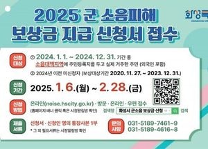화성시, 군 소음피해보상금 신청 접수...모바일 신청 시스템 도입 편의성 높여