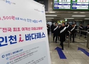 인천시민 시내버스 요금인 1500원으로 여객선 이용…‘인천 아이 바다패스’ 본격 시행