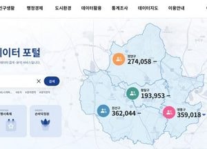 모든 데이터를 한 눈에 ‘수원시 데이터 포털 서비스’ 개시