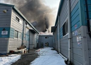 파주 세제 제조 공장서 불, 1명 중상·1명 경상