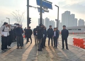 화성특례시, 동탄을 하나로 잇는 ‘경부고속도로 상부 연결도로’ 교통체계 현장 점검
