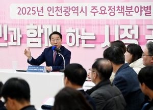 유정복 인천시장 “시민 중심 복지 정책으로 모두가 행복한 도시 만들 것”…시정공유회 개최