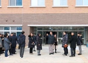 도성훈 인천시교육감,  3월 개교 예정인 인천은송중학교 방문…“개교 준비에 만전을 기해줄 것” 당부