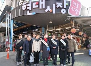 인천 동구의회, 설 앞두고 119안전센터·전통시장 찾아 ‘민생행보’