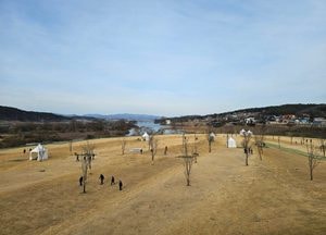 파크골프하기 좋은 날, 한낮 최고 영상 8도
