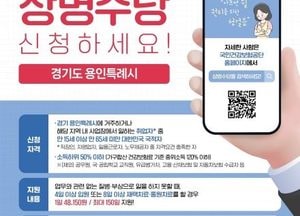 용인특례시, 상병수당 지급 건수 대폭 증가...지원 범위 재택·통원 치료까지 확대