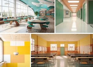 경기도, 학습 환경 개선 ‘교육시설 컬러북’ 발간...학교 공간에 색채로 감성 더한다