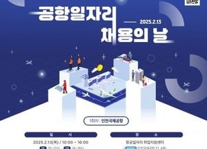 인천 중구, 6개 기업과 함께 ‘공항일자리 채용의 날’ 개최…오는 13일 항공일자리 취업지원센터